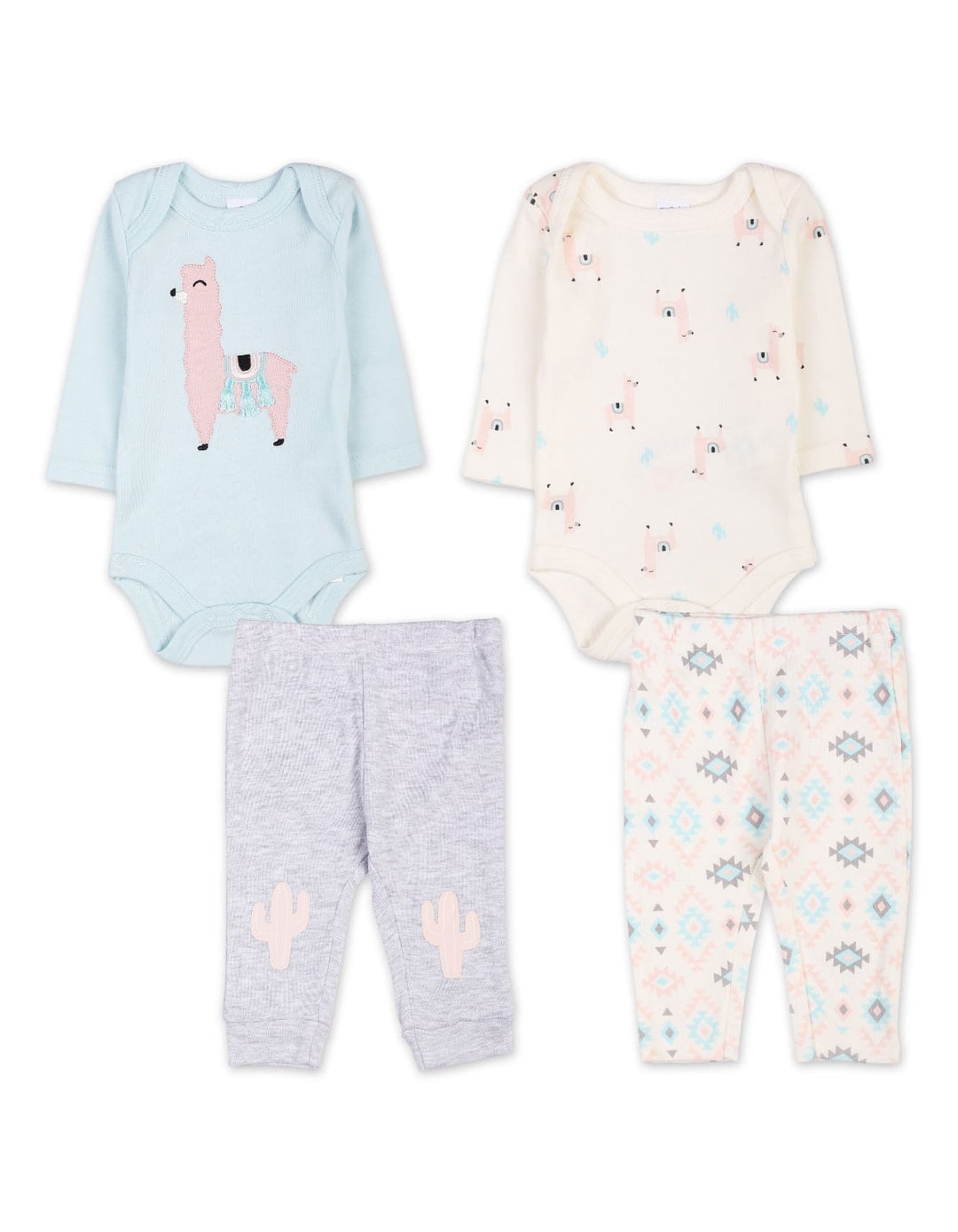 Baby Girls 4 Pieces Winter Suit Sets Bambies Llama at Zubaidas