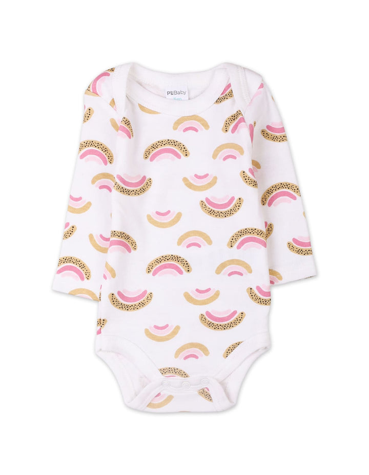 Baby Girls 4 Pieces Winter Suit Sets Bambies Rainbow Pink at Zubaidas - Pakistan’s No. 1 and most trusted baby and kids store for over 50 years