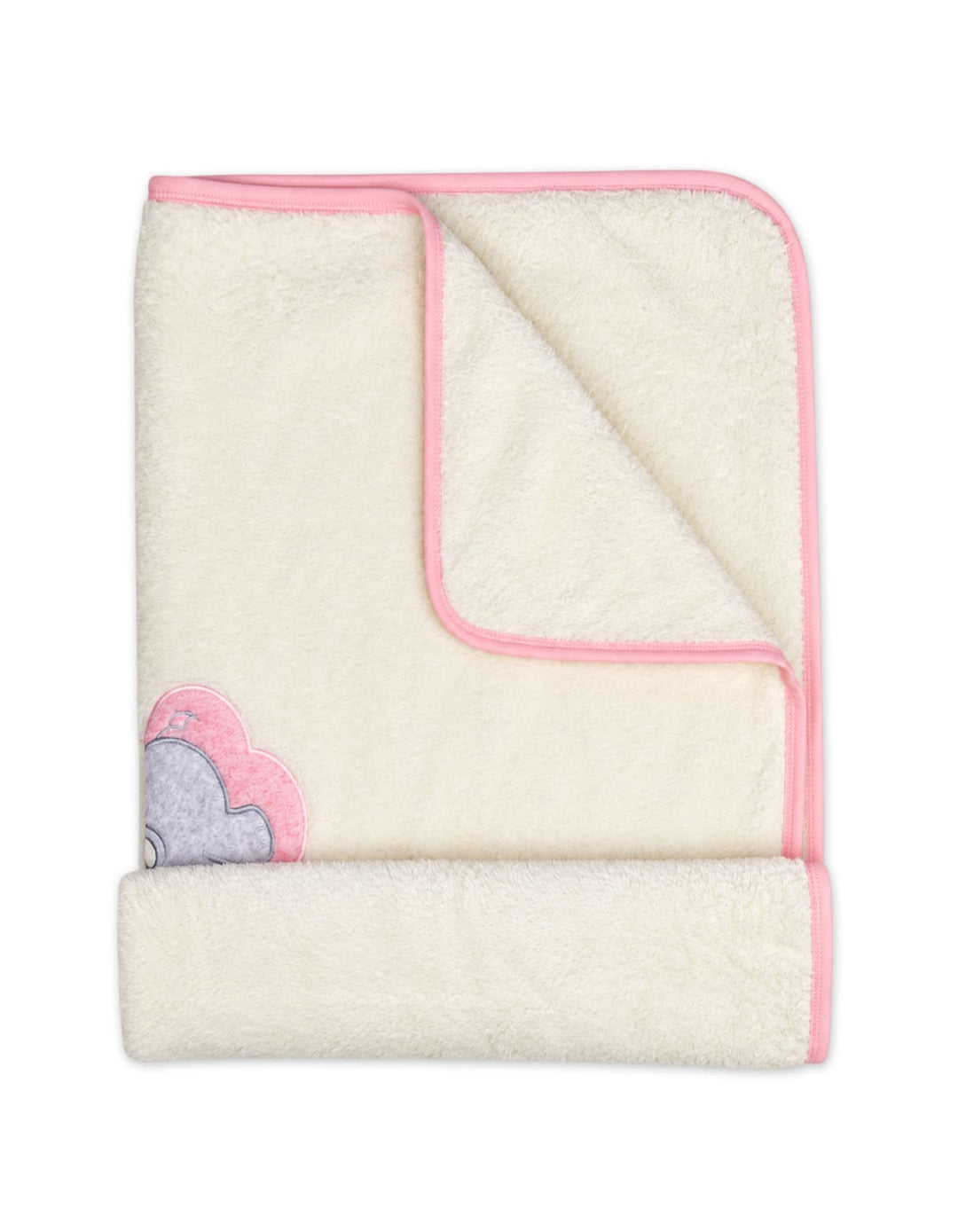 Baby Girls Blanket Elephant Off White at Zubaidas