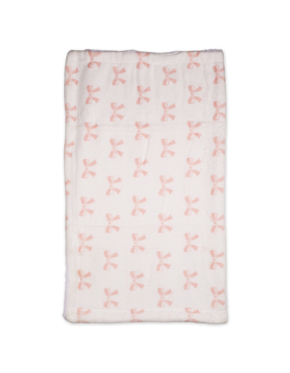 Baby Girls Blanket Sherpa Fleece Pink Bows at Zubaidas Official Pakistan
