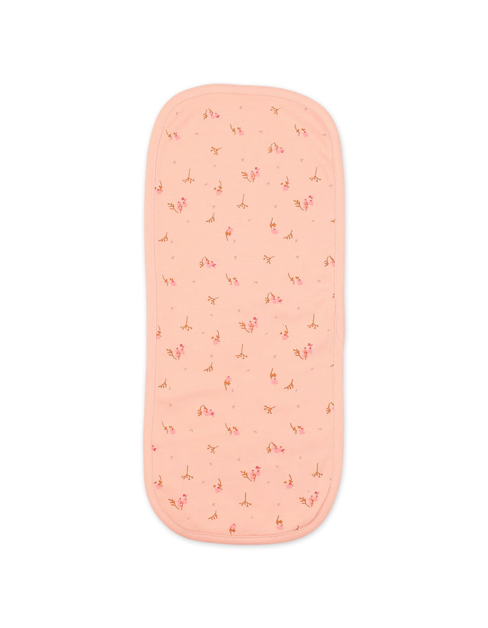 Baby Girls Burp Cloths Pack of 3 Bambies Peach Floral at Zubaidas Official Pakistan