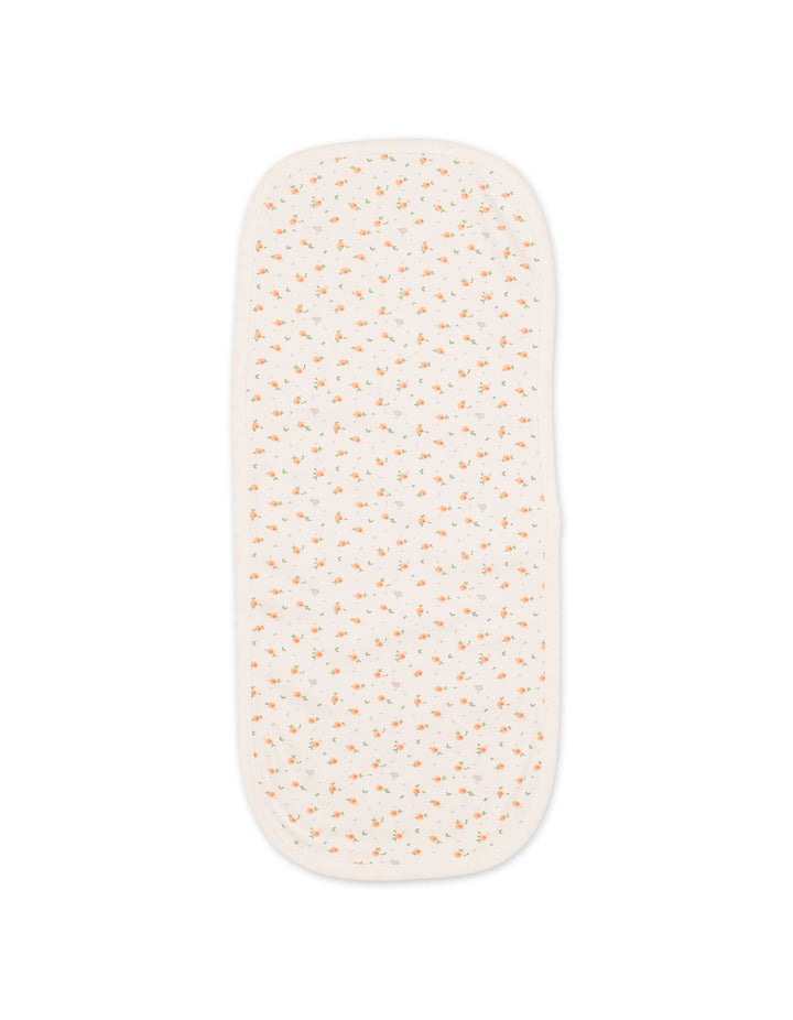 Baby Girls Burp Cloths Pack of 3 Bambies Peach Floral at Zubaidas Online Pakistan