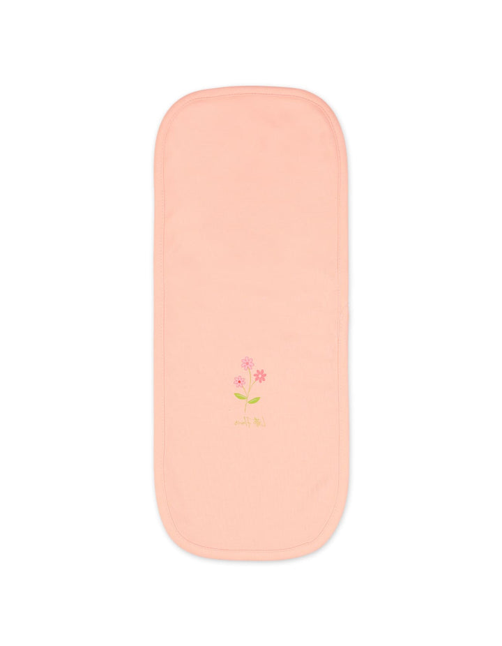 Baby Girls Burp Cloths Pack of 3 Bambies Peach Floral at Zubaidas Best Online Baby and Kids Store in Pakistan