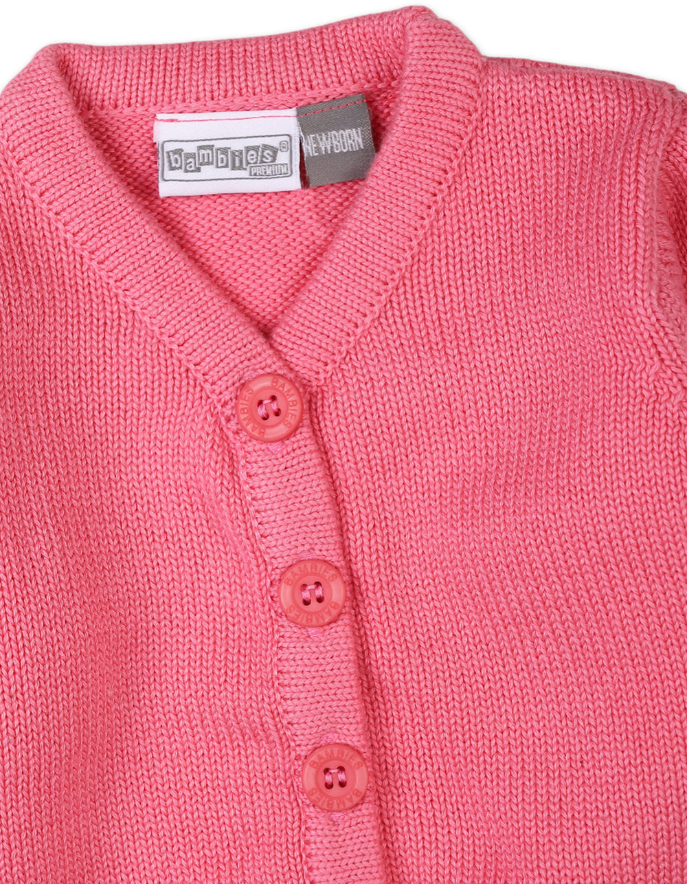Baby Girls Cardigan Knitted Bambies Pink at Zubaidas Pakistan