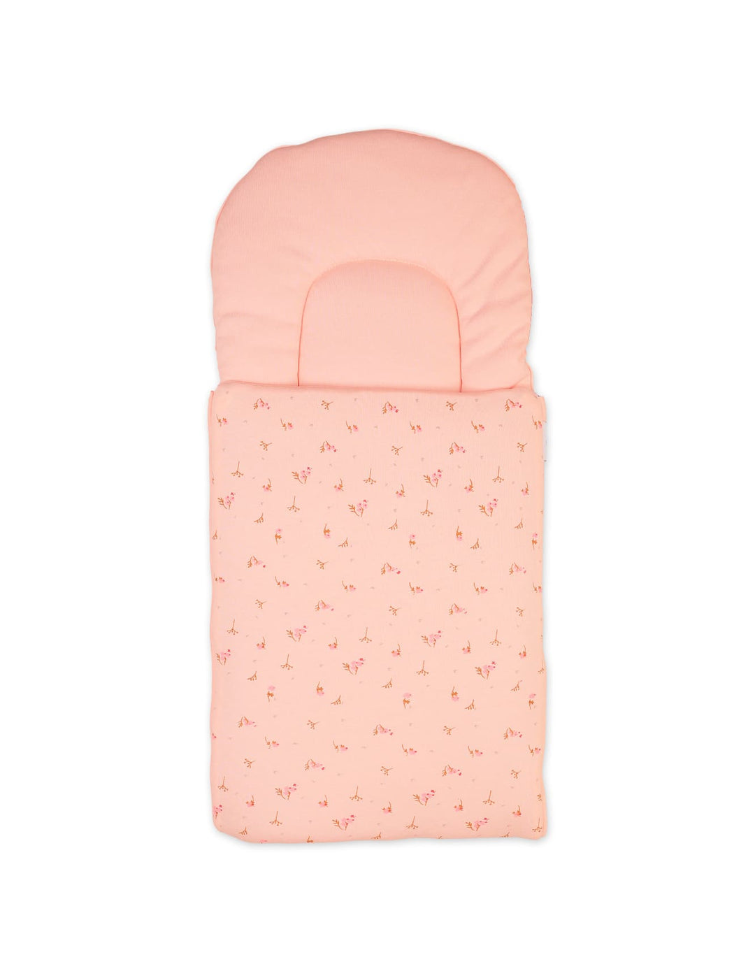 Baby Girls Carry Nest Bambies Peach Floral at Zubaidas