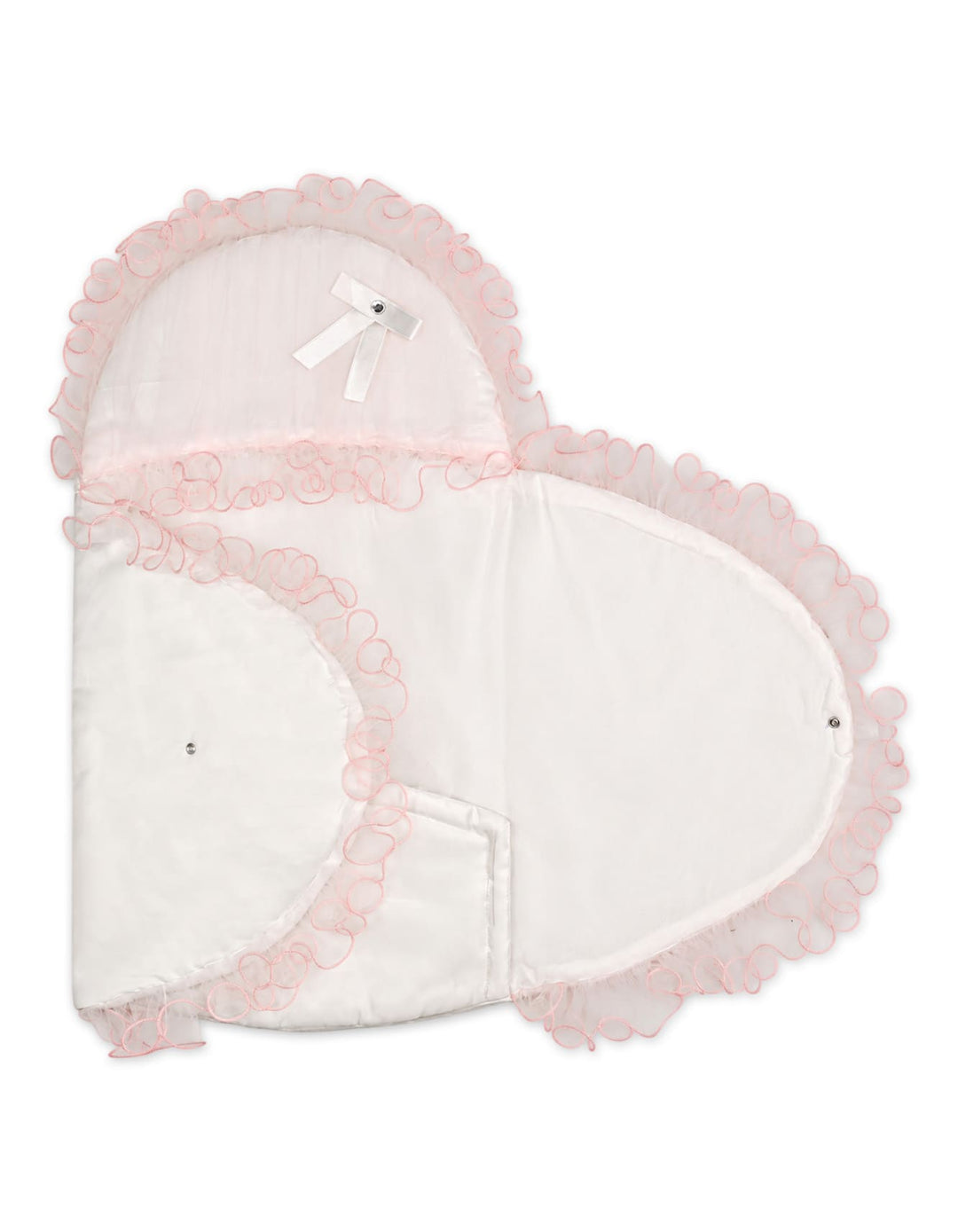 Baby Girls Carry Nest Blue Frill Pink at Zubaidas Online Pakistan