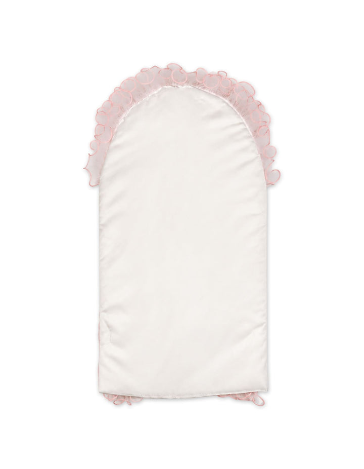 Baby Girls Carry Nest Blue Frill Pink at Zubaidas Best Online Baby Kids and Moms Store in Pakistan