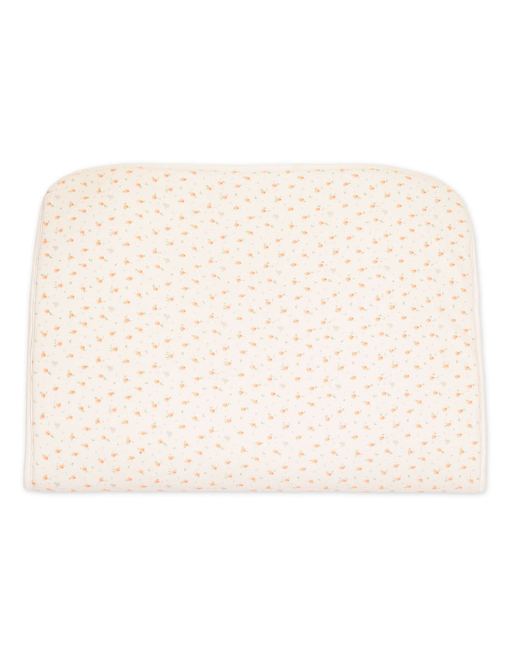 Baby Girls Changing Sheet Bambies Peach Floral Printed Off White at Zubaidas Official Pakistan