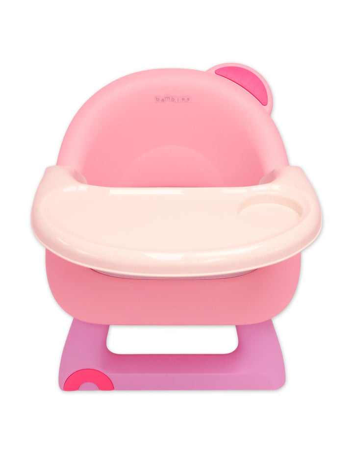 Baby Girls Feeding Chairs Bambies Pink BB-BC-016 at Zubaidas Official Pakistan