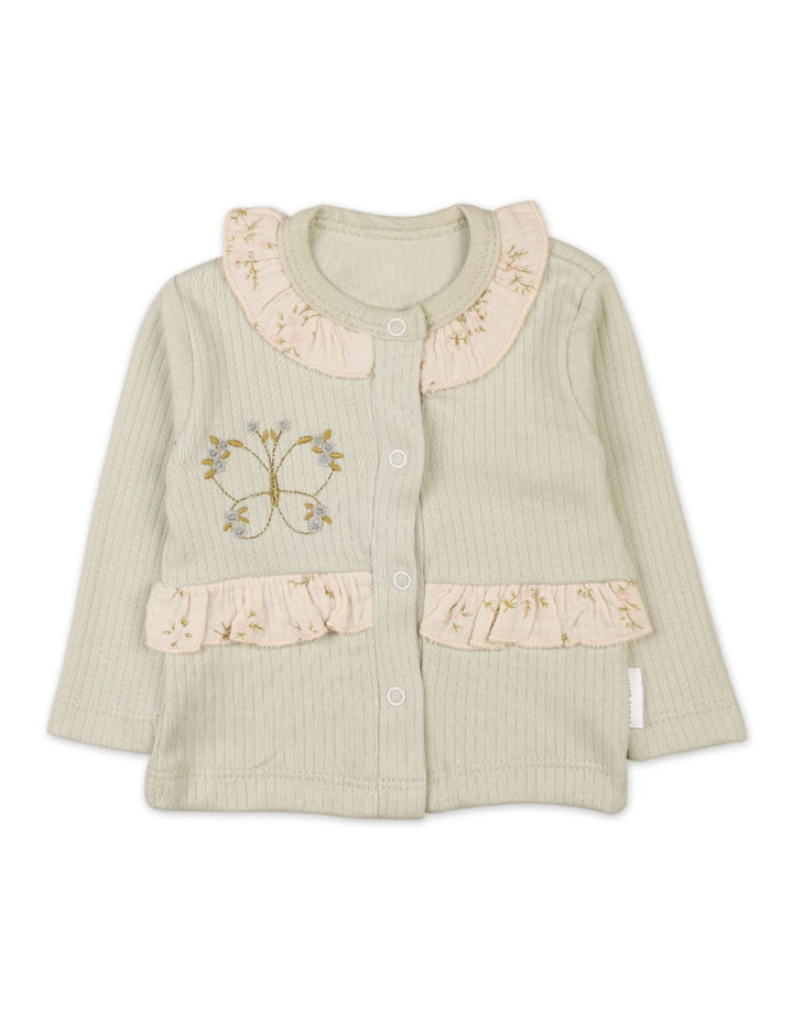 Baby Girls Gift Set Butterfly Green Premium Turkish Collection at Zubaidas Number 1 Baby Store in Pakistan 