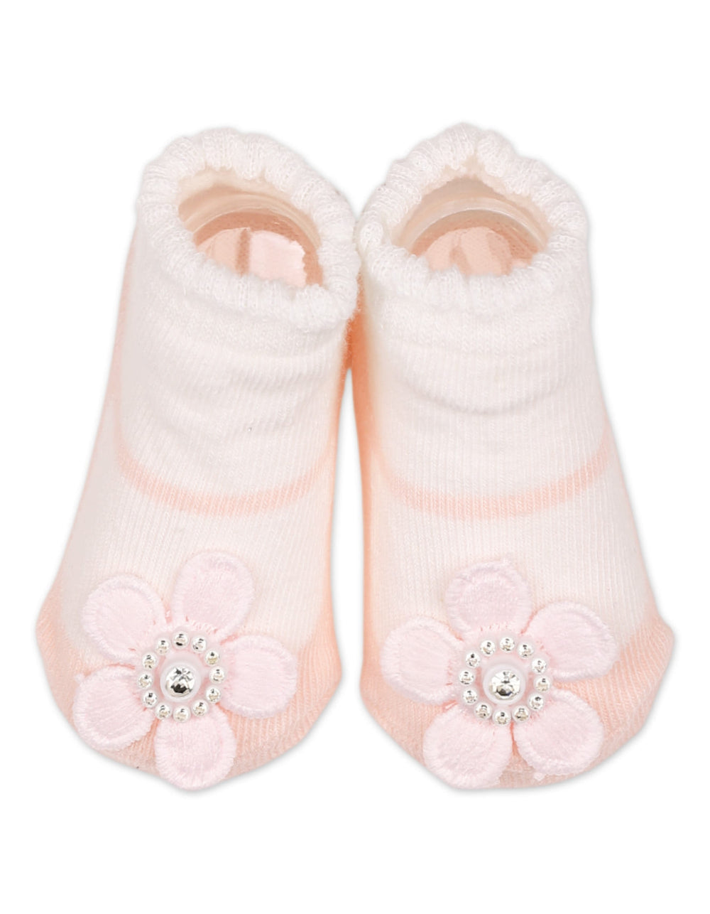 Baby Girls Headband and Socks Set Flower Pink at Zubaidas Official Pakistan