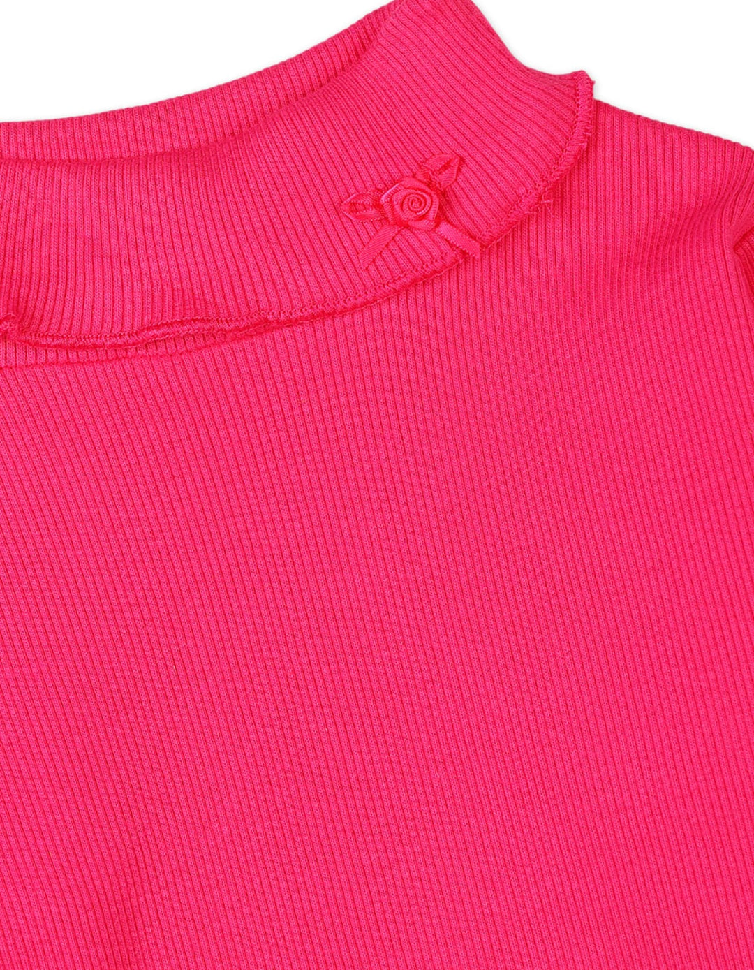 Baby Girls High Neck Bambies Bow Pink at Zubaidas Pakistan