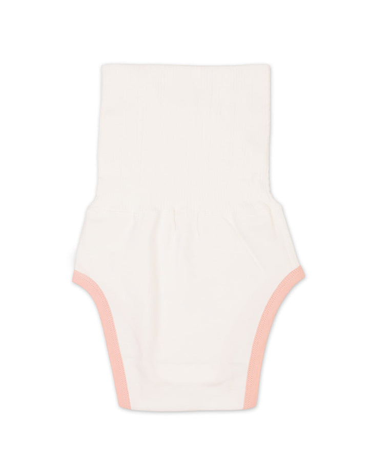 Baby Girls High Waist Diaper Pants Pack of 2 Bear Pink at Zubaidas Online Pakistan
