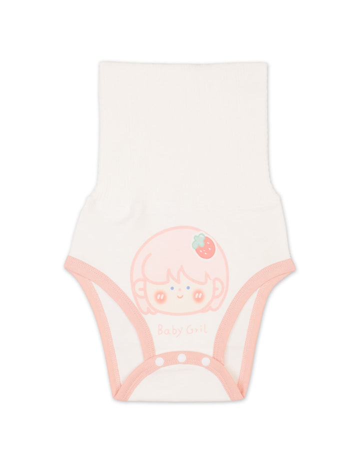 Baby Girls High Waist Diaper Pants Pack of 2 Bear Pink at Zubaidas Best Baby and Kids Store in Pakistan