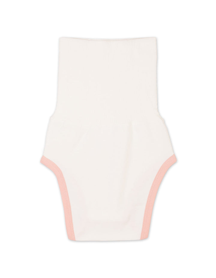 Baby Girls High Waist Diaper Pants Pack of 2 Bear Pink at Zubaidas Best Baby and Kids Shop in Pakistan