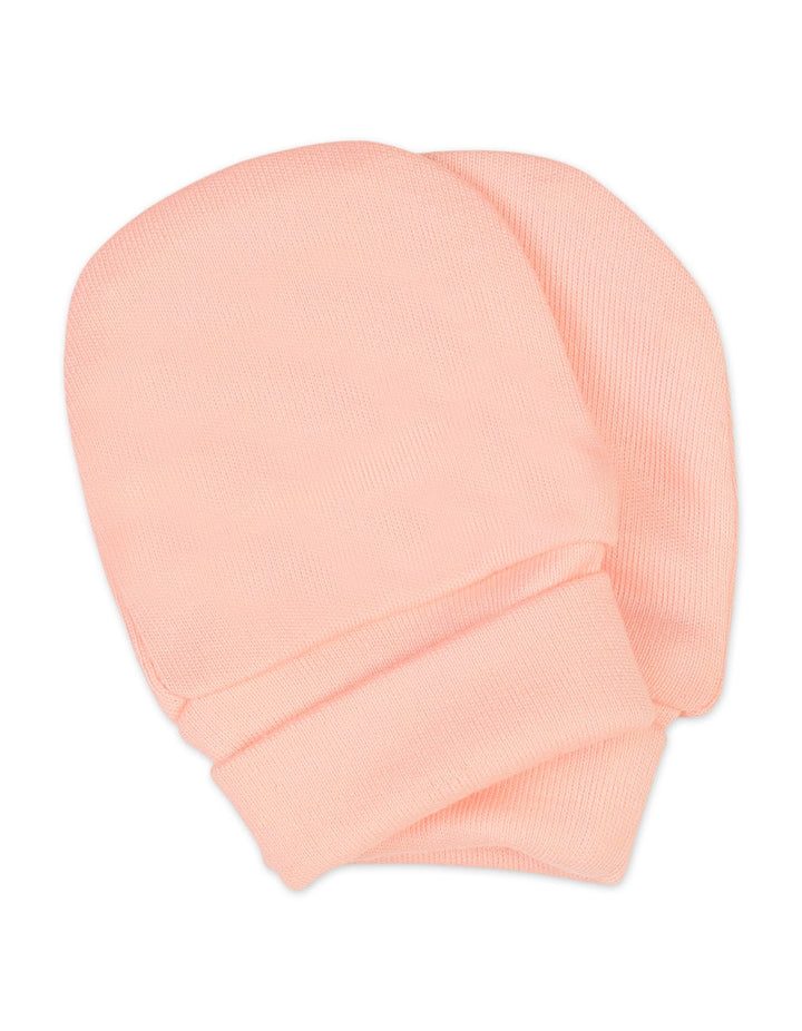 Baby Girls Mittens Pack of 2 Bambies Peach Floral at Zubaidas Online Pakistan