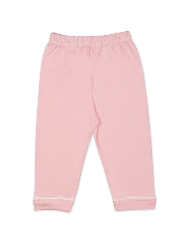 Baby Girls Night Suit 2 Pcs Embroidered Butterfly Pink at Zubaidas Best Online Baby Kids and Moms Store in Pakistan