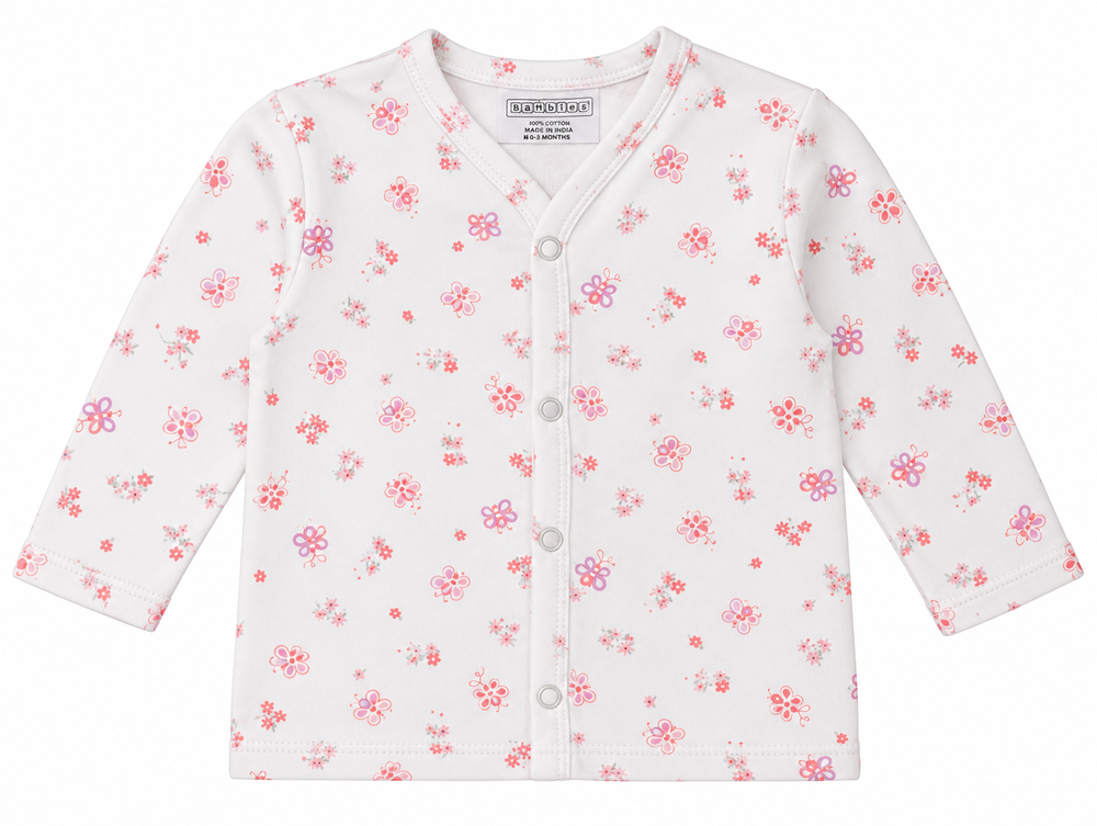 Baby Girls Night Suit Floral Pink at Zubaidas Official Pakistan