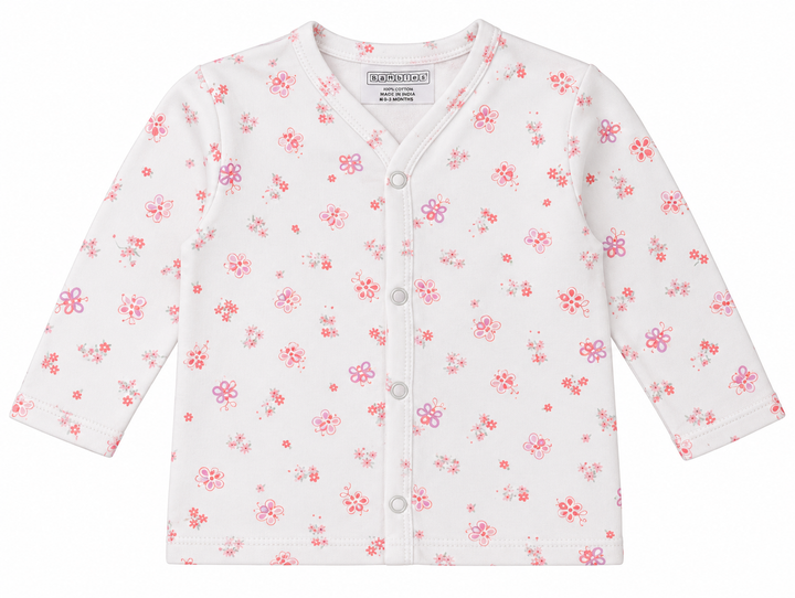 Baby Girls Night Suit Floral Pink at Zubaidas Official Pakistan