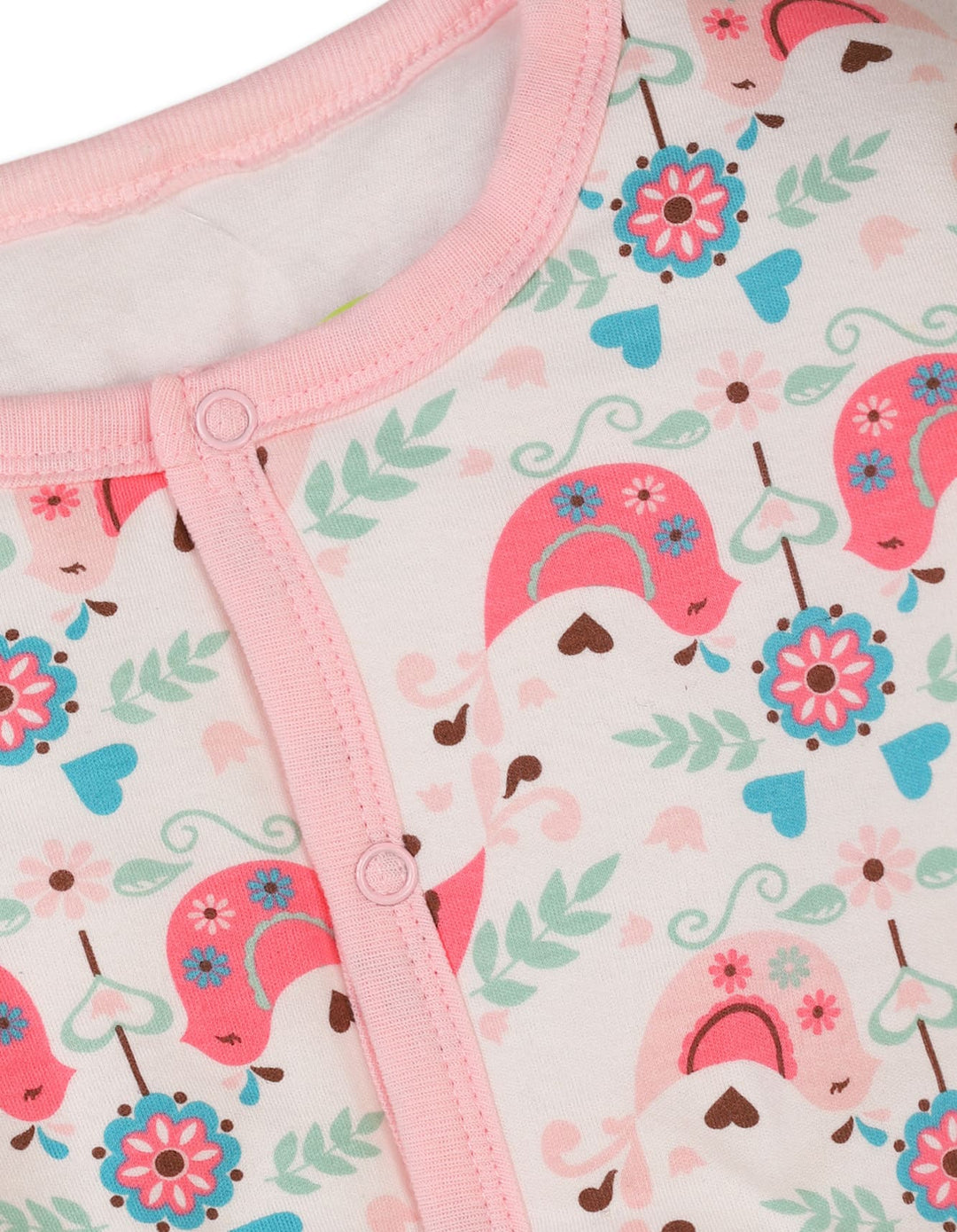 Baby Girls Padded Rompers Bambies Floral at Zubaidas Pakistan