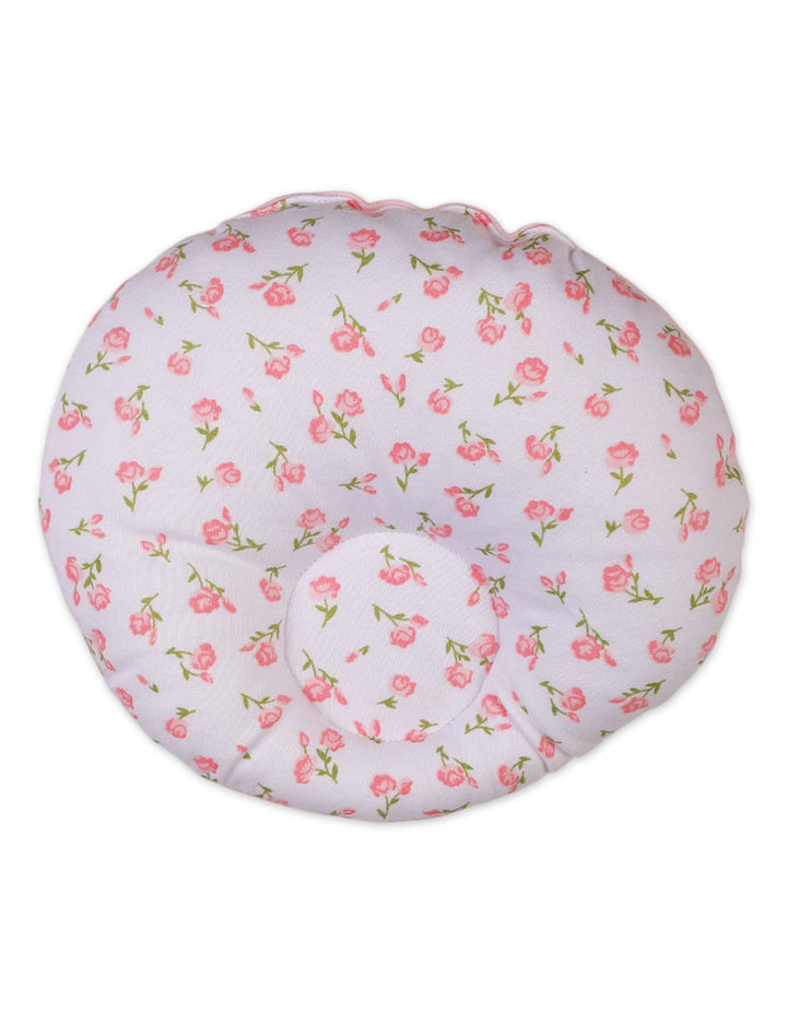 Baby Girls Round Pillows Bambies Pink Floral Theme at Zubaidas