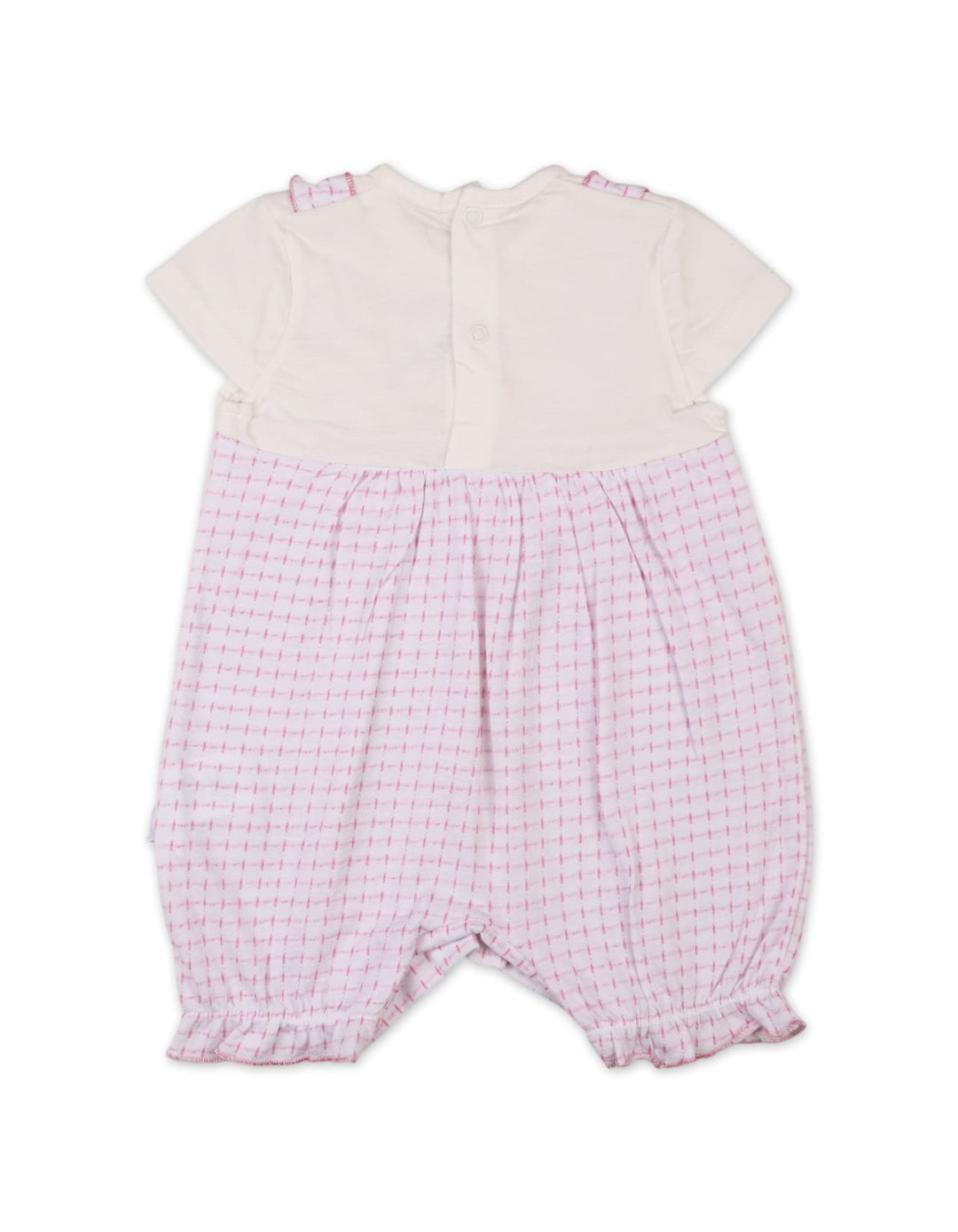 Infant Girls Summer Romper White and Pink Premium Turkish Collection at Zubaidas Online Pakistan