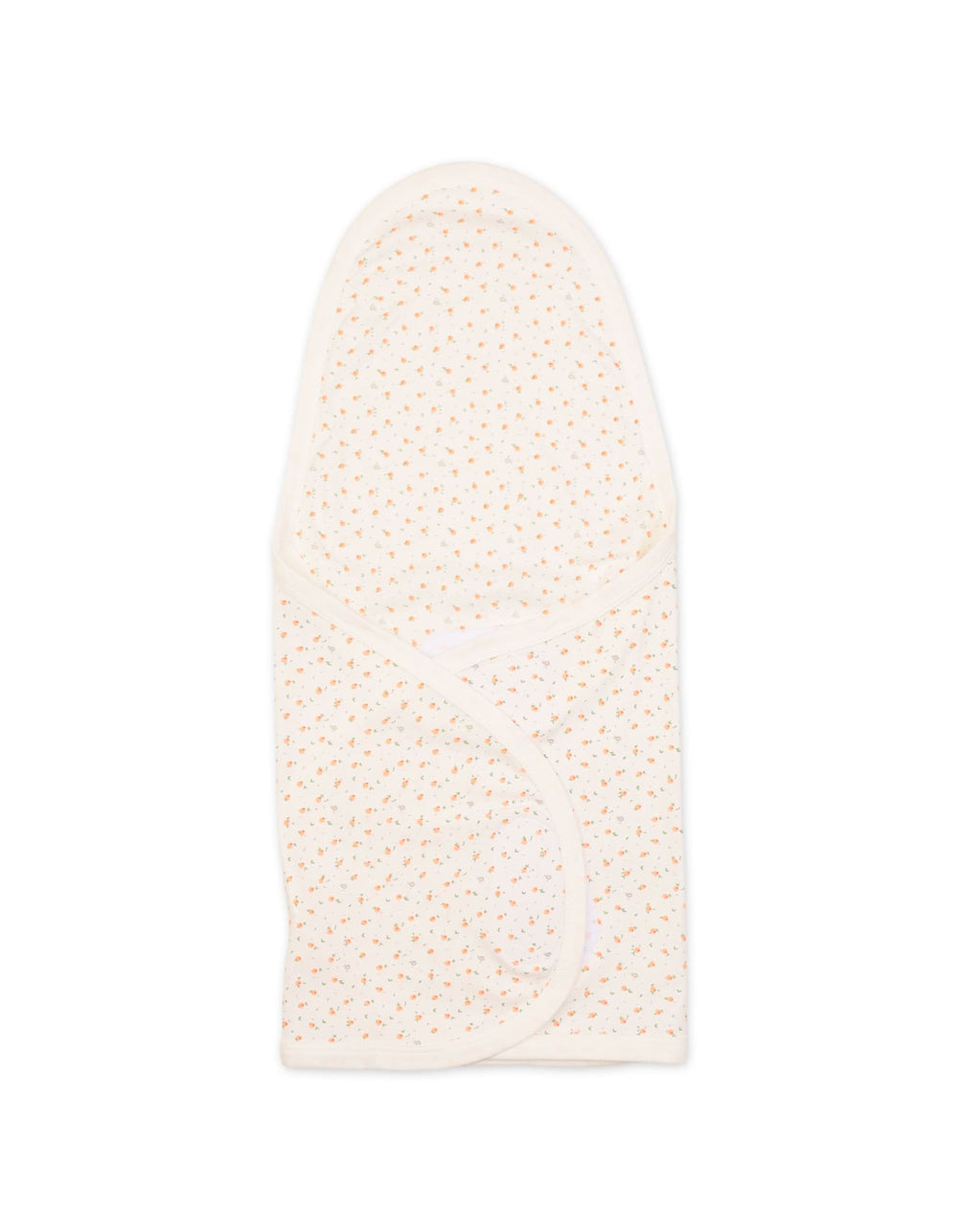 Baby Girls Swaddling Sheet Bambies Peach Floral Printed at Zubaidas Official Pakistan