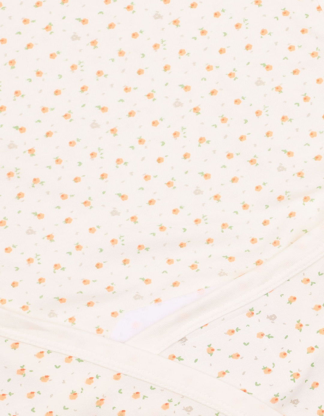 Baby Girls Swaddling Sheet Bambies Peach Floral Printed at Zubaidas Online Pakistan