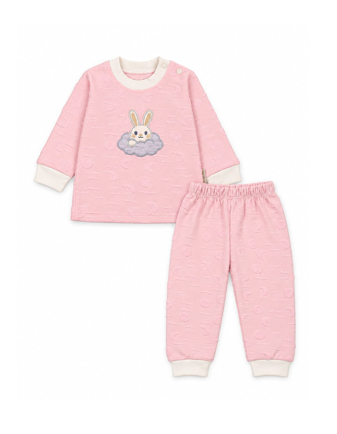Baby Girls Winter 2 Piece Suit Set Pink Bunny at Zubaidas