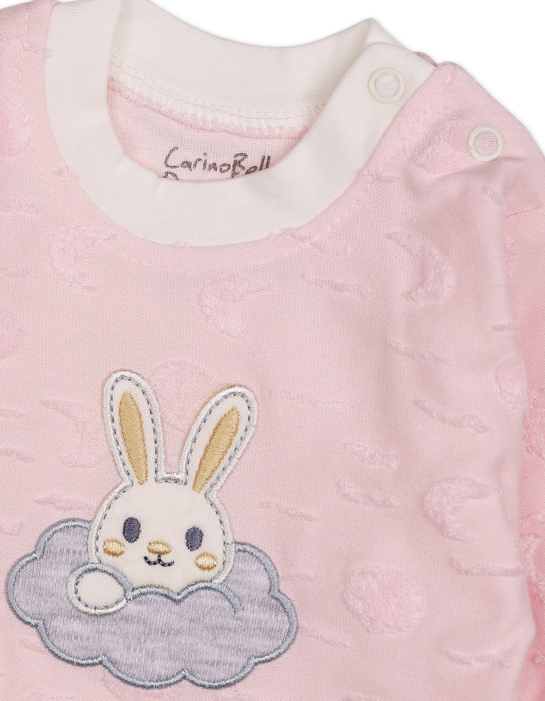 Baby Girls Winter 2 Piece Suit Set Pink Bunny at Zubaidas Best Online Baby Kids and Moms Store in Pakistan