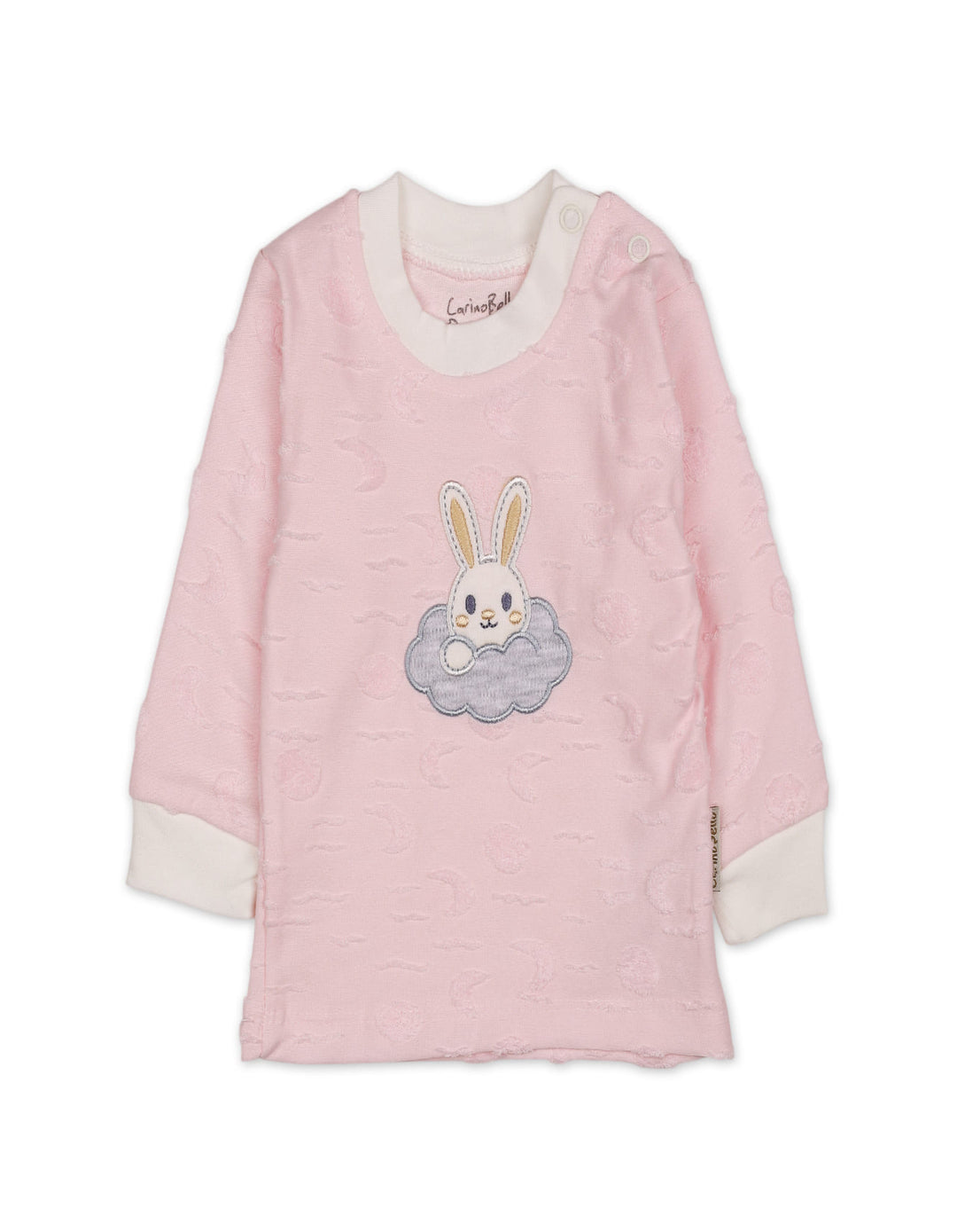 Baby Girls Winter 2 Piece Suit Set Pink Bunny at Zubaidas Official Pakistan