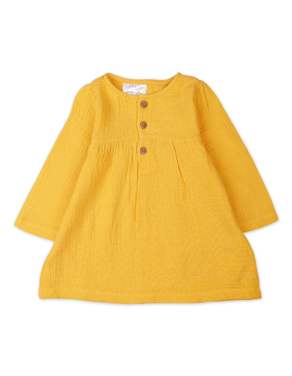 Baby Girls Winter 3 Piece Suit Sets Bambies Mustard Tunic Top, Floral Leggings and Headband at Zubaidas Pakistan