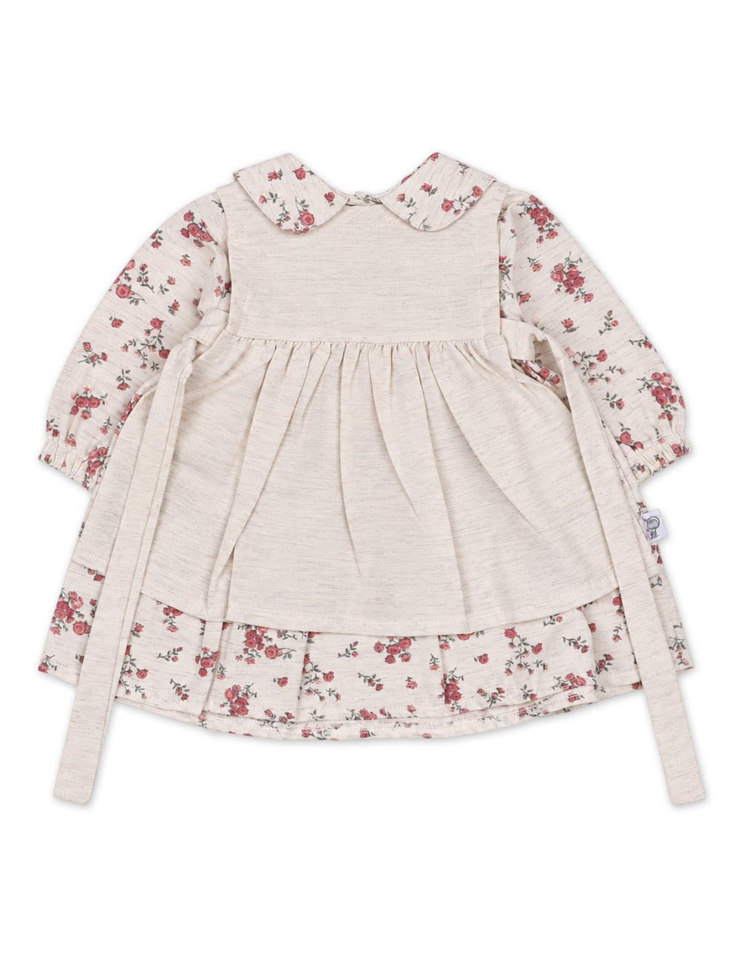 Baby Girls Winter Dress Floral Printed Pink at Zubaidas Online Pakistan