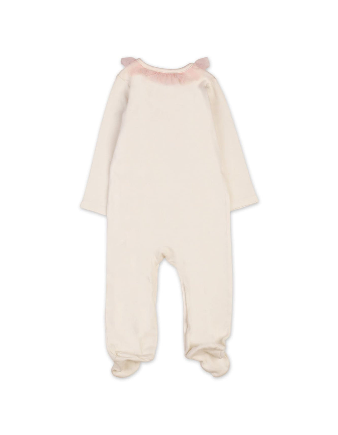 Baby Girls Winter Footed Romper Bambies Ruffle and Bow at Zubaidas Babyshop Pakistan