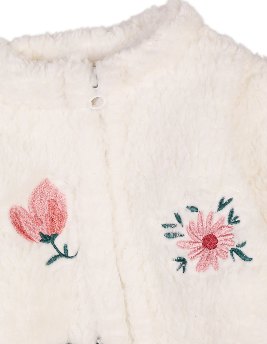 Baby Girls Winter Layette Outfits Bambies Floral Print Bodysuit and Soft Jacket at Zubaidas Official