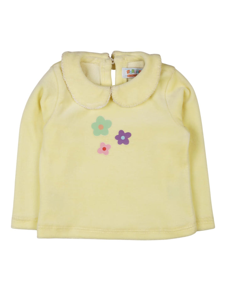  baby girls winter outfit with flowers bambies at zubaidas Pakistan