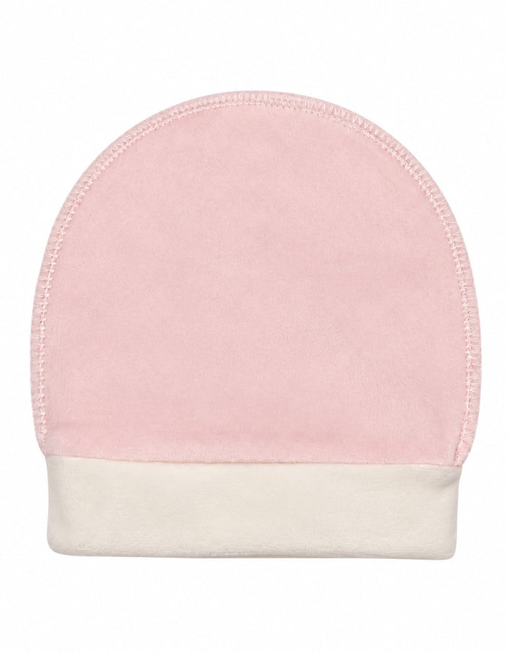 Baby Girls Winter Romper with Cap Embroidered Heart Applique Light Pink at Zubaidas Online Pakistan