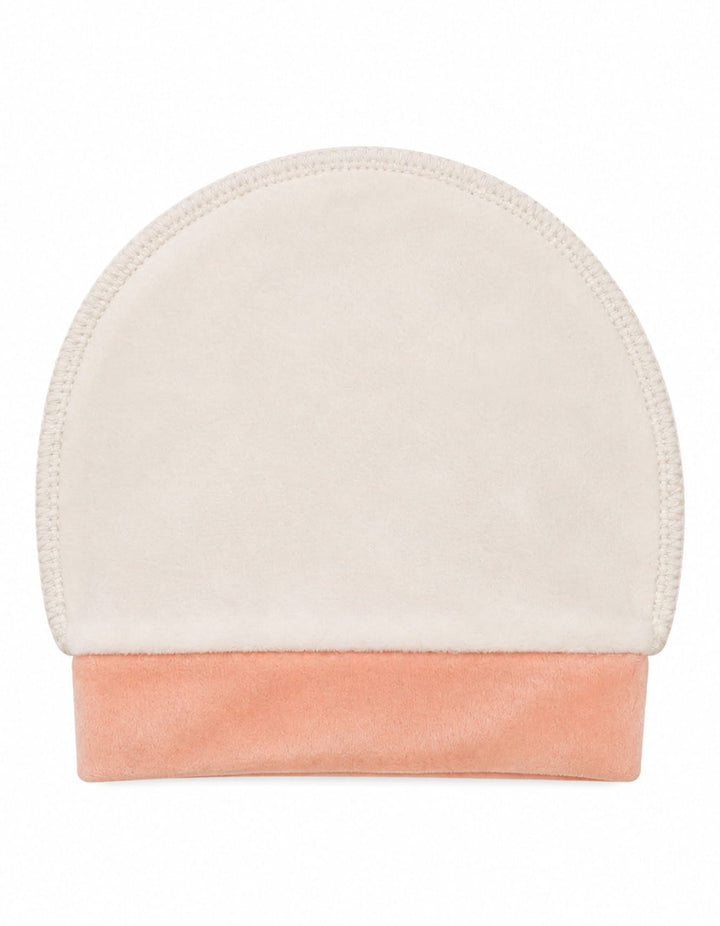 Baby Girls Winter Romper with Cap Embroidered Heart Applique Off White at Zubaidas Online Pakistan