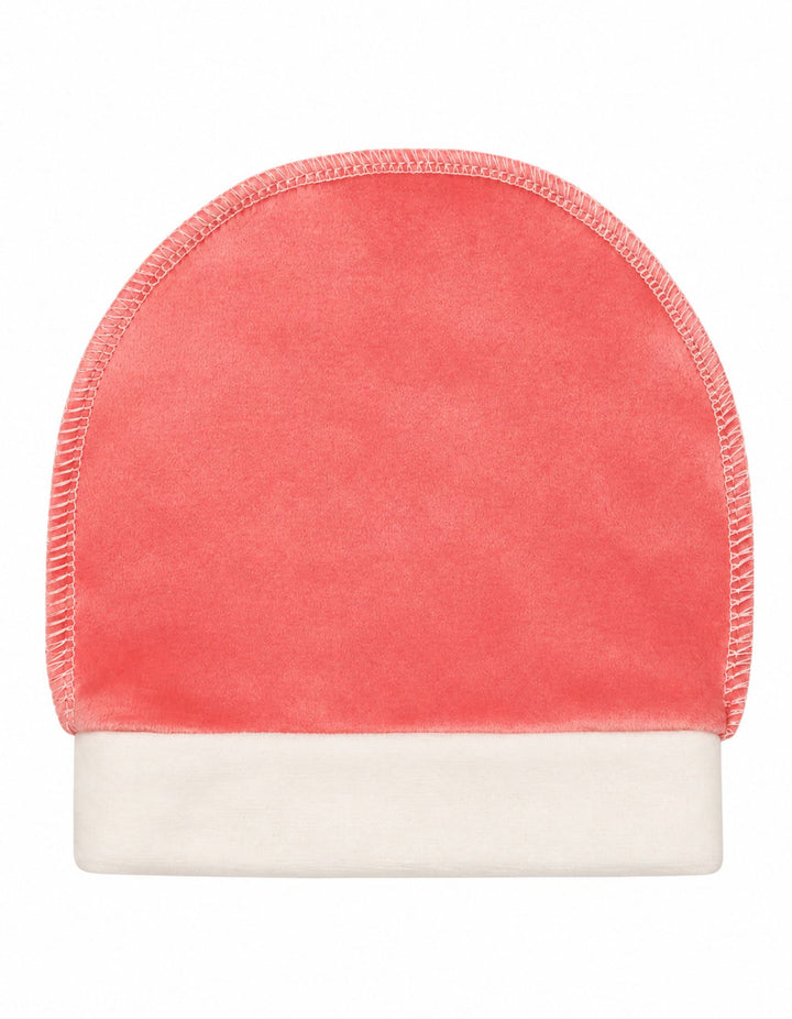 Baby Girls Winter Romper with Cap Embroidered Heart Applique Pink at Zubaidas Online Pakistan