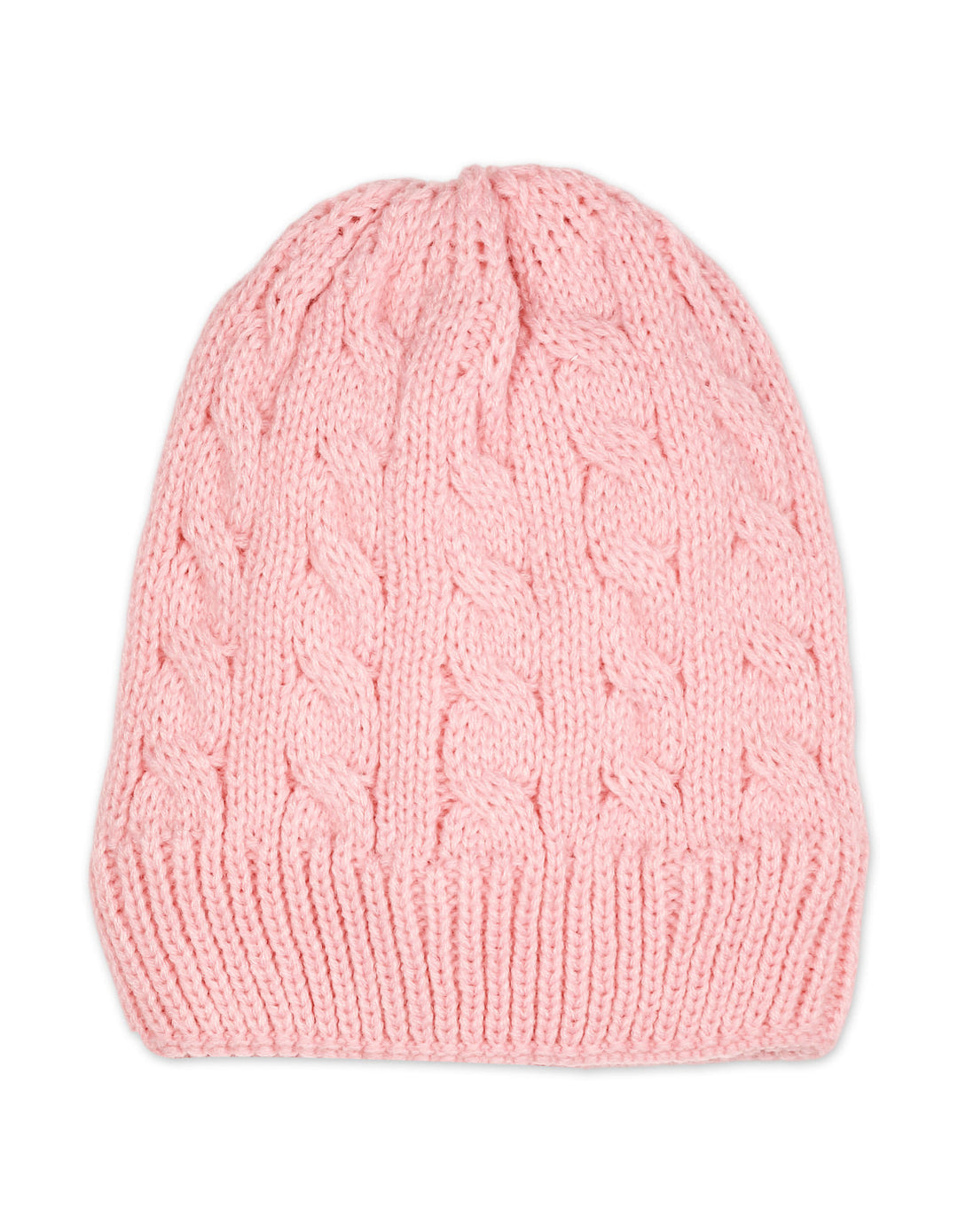 Baby Girls Woolen Caps Pack of 3 Cable Knit Pattern at Zubaidas Best Online Baby and Kids Store in Pakistan