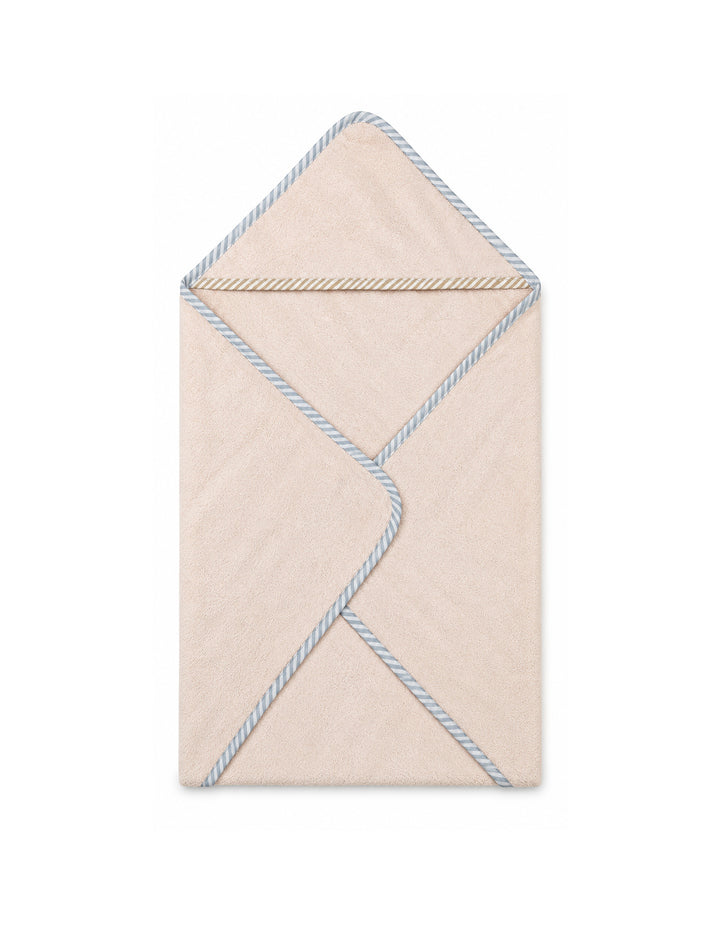 Baby Hooded Bath Towel Pack of 3 Animal and Striped Trim at Zubaidas Official Pakistan