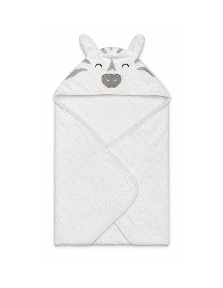 Baby Hooded Bath Towel Pack of 3 Animal and Striped Trim at Zubaidas Best Online Baby Kids and Moms Store in Pakistan