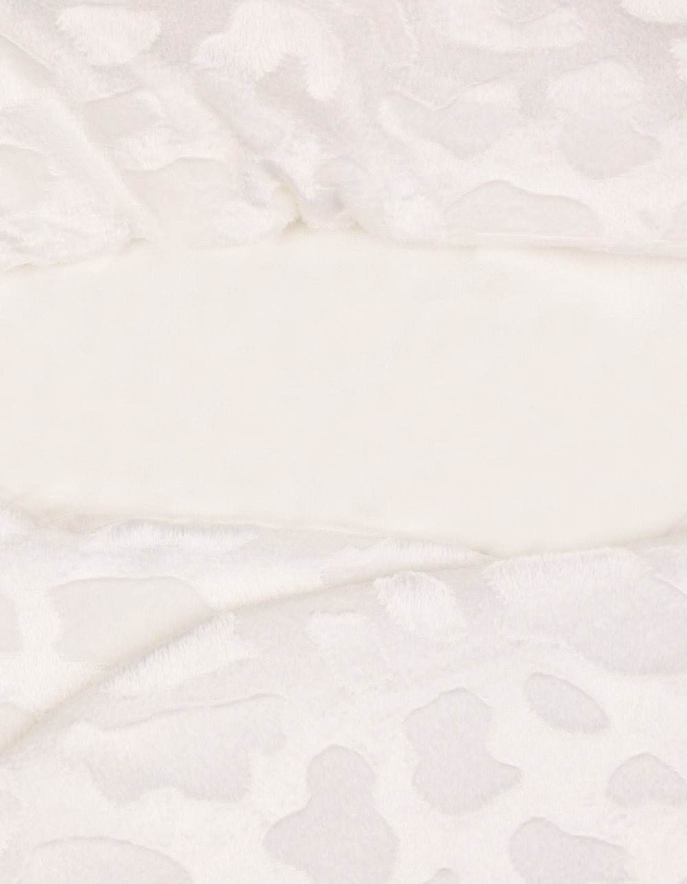 Baby Hooded Swaddle Wrap Leopard White at Zubaidas Official Pakistan