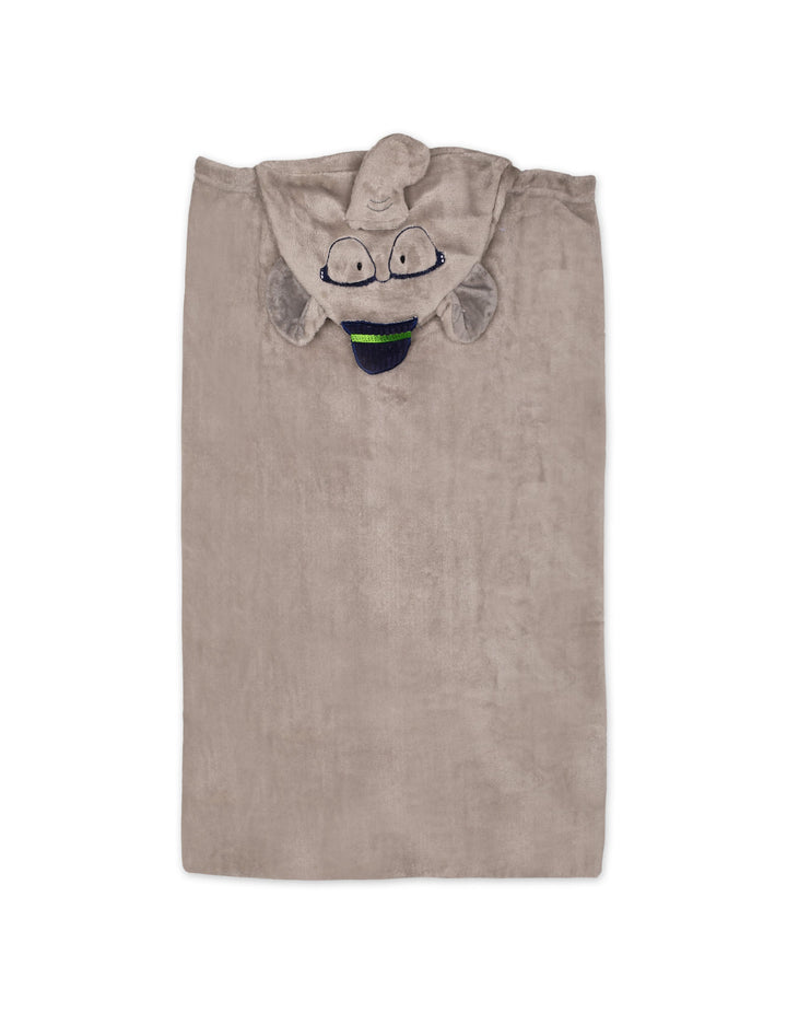 Baby Hooded Wrapping Blanket Elephant Grey at Zubaidas Online Pakistan