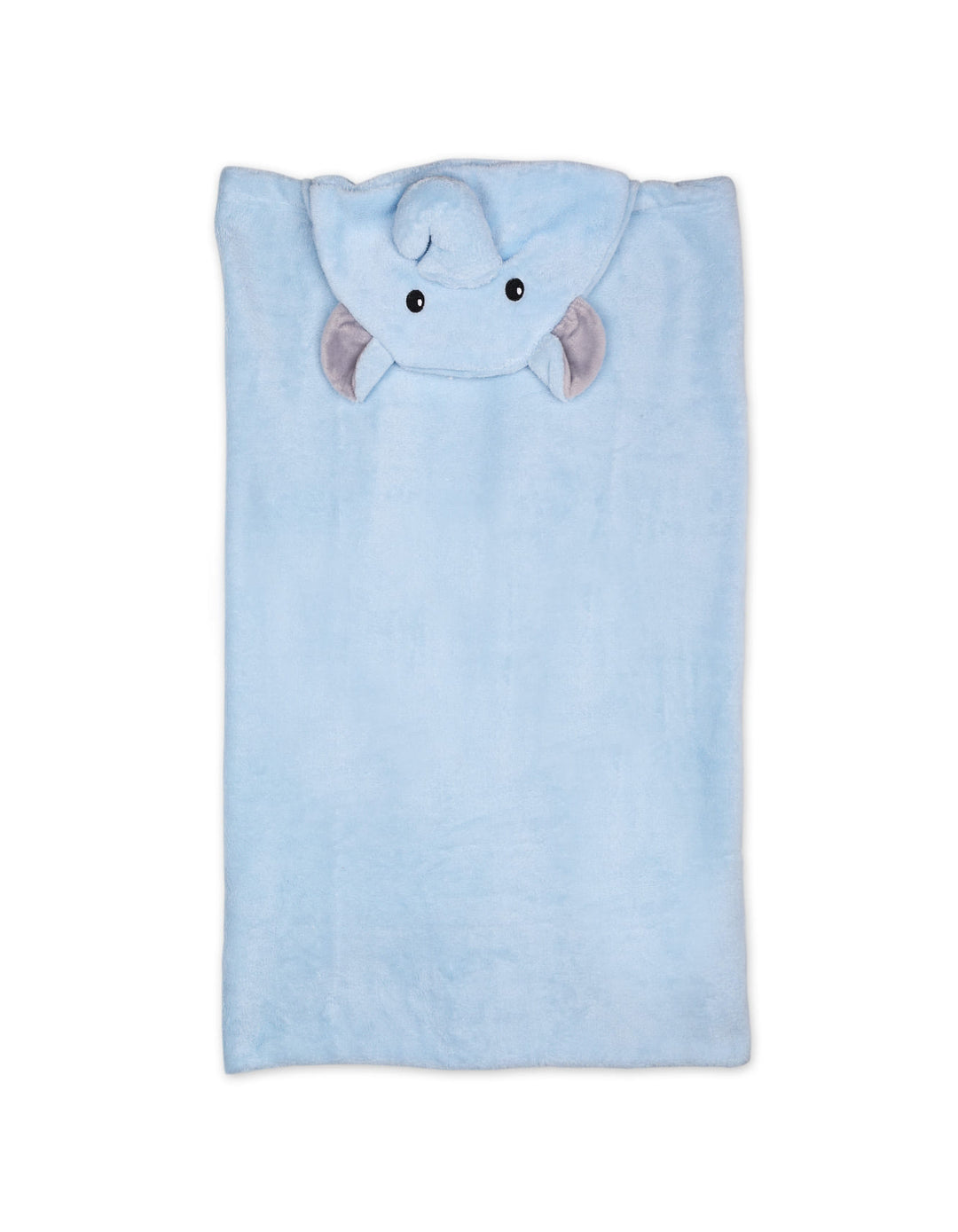 Baby Hooded Wrapping Blanket Elephant Light Blue at Zubaidas Online Pakistan