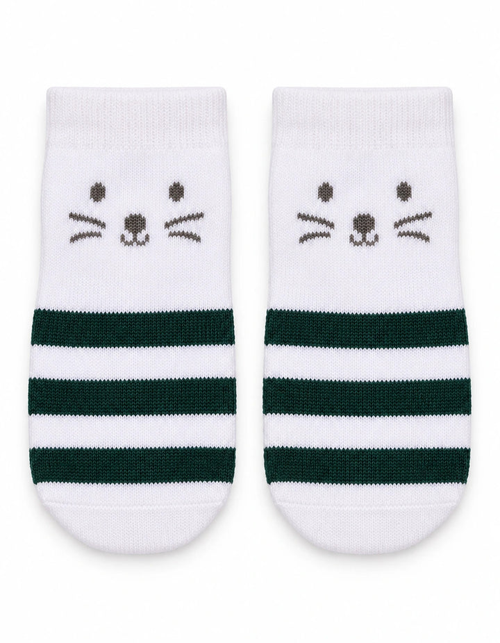 Baby Knee Pads and Socks Dark Green at Zubaidas Official Pakistan