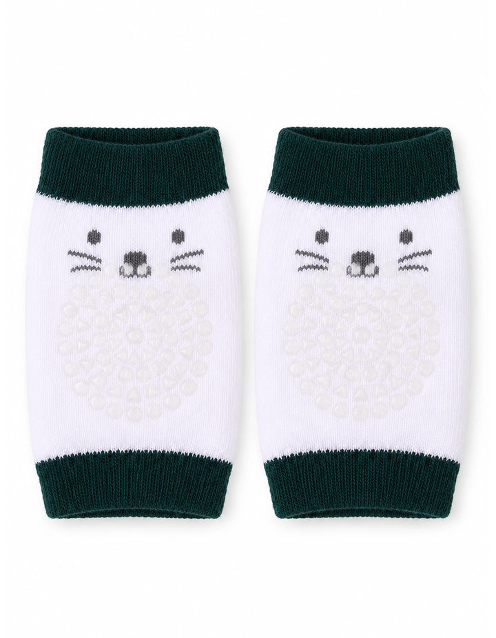 Baby Knee Pads and Socks Dark Green at Zubaidas Online Pakistan