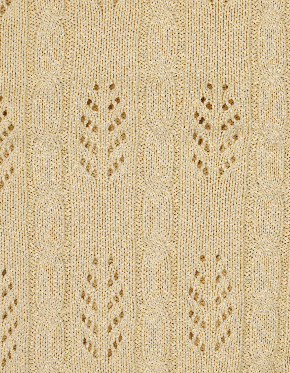 Baby Knit Blanket Leaf Beige at Zubaidas Official Pakistan