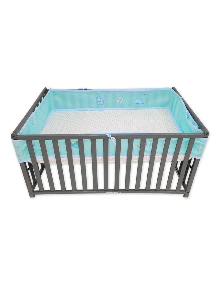 Baby Mesh Crib Bumper Pads Ocean Adventure at Zubaidas Online Pakistan