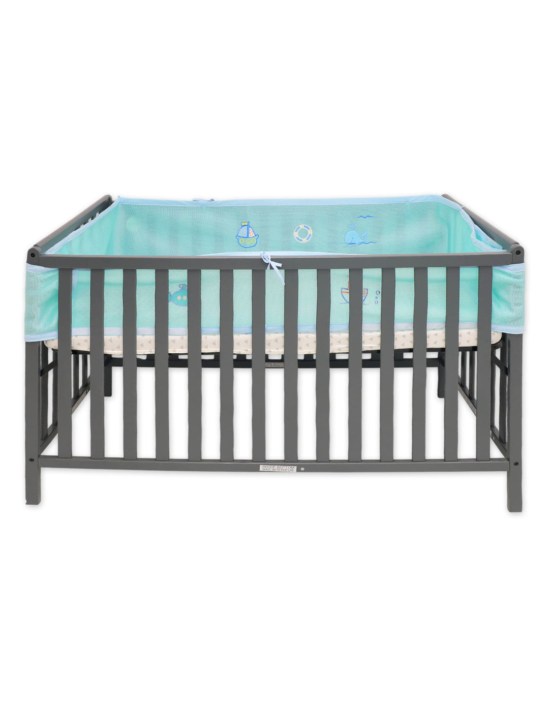 Baby Mesh Crib Bumper Pads Ocean Adventure at Zubaidas Best Online Baby and Kids Store in Pakistan
